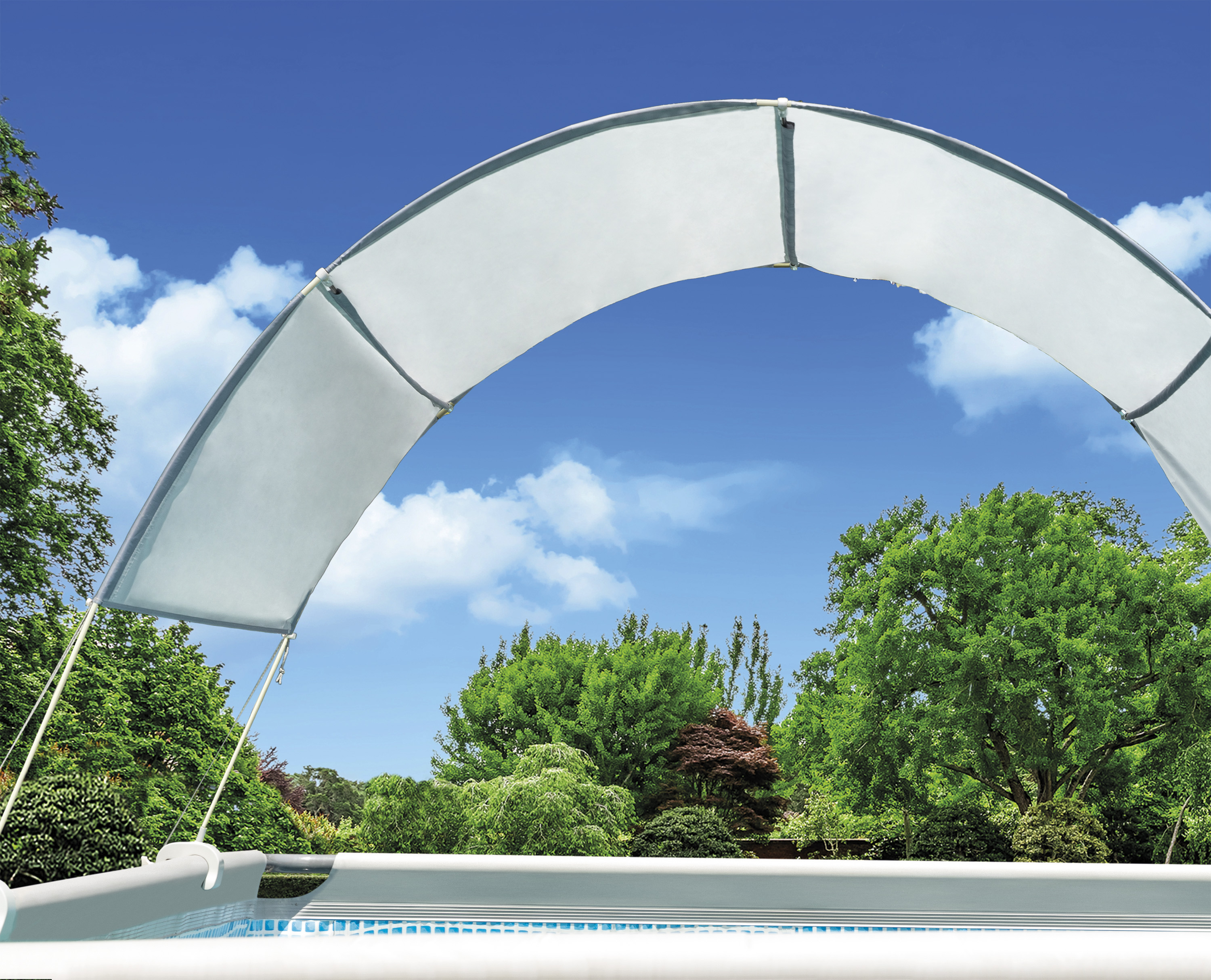 Intex zwembadoverkapping voor rechthoekige en ovalen zwembaden